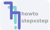 How to step by step logo